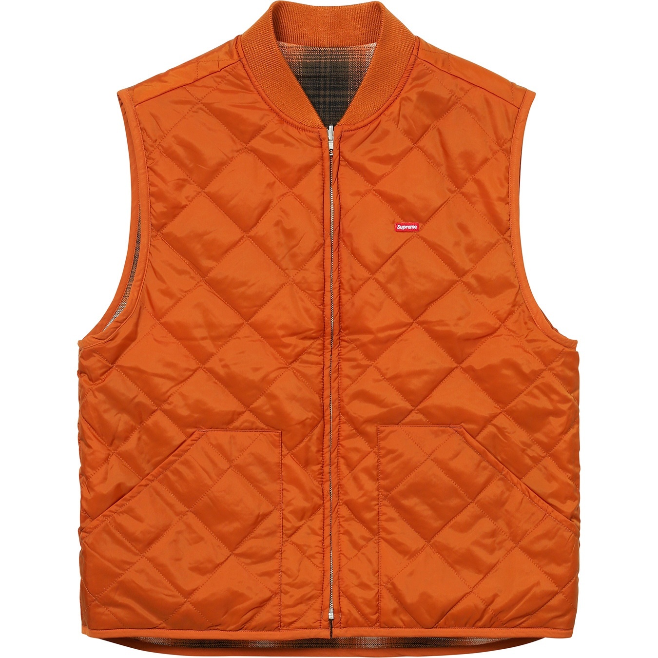 Reversible Shadow Plaid Vest view 4